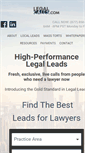 Mobile Screenshot of legalcalls.com